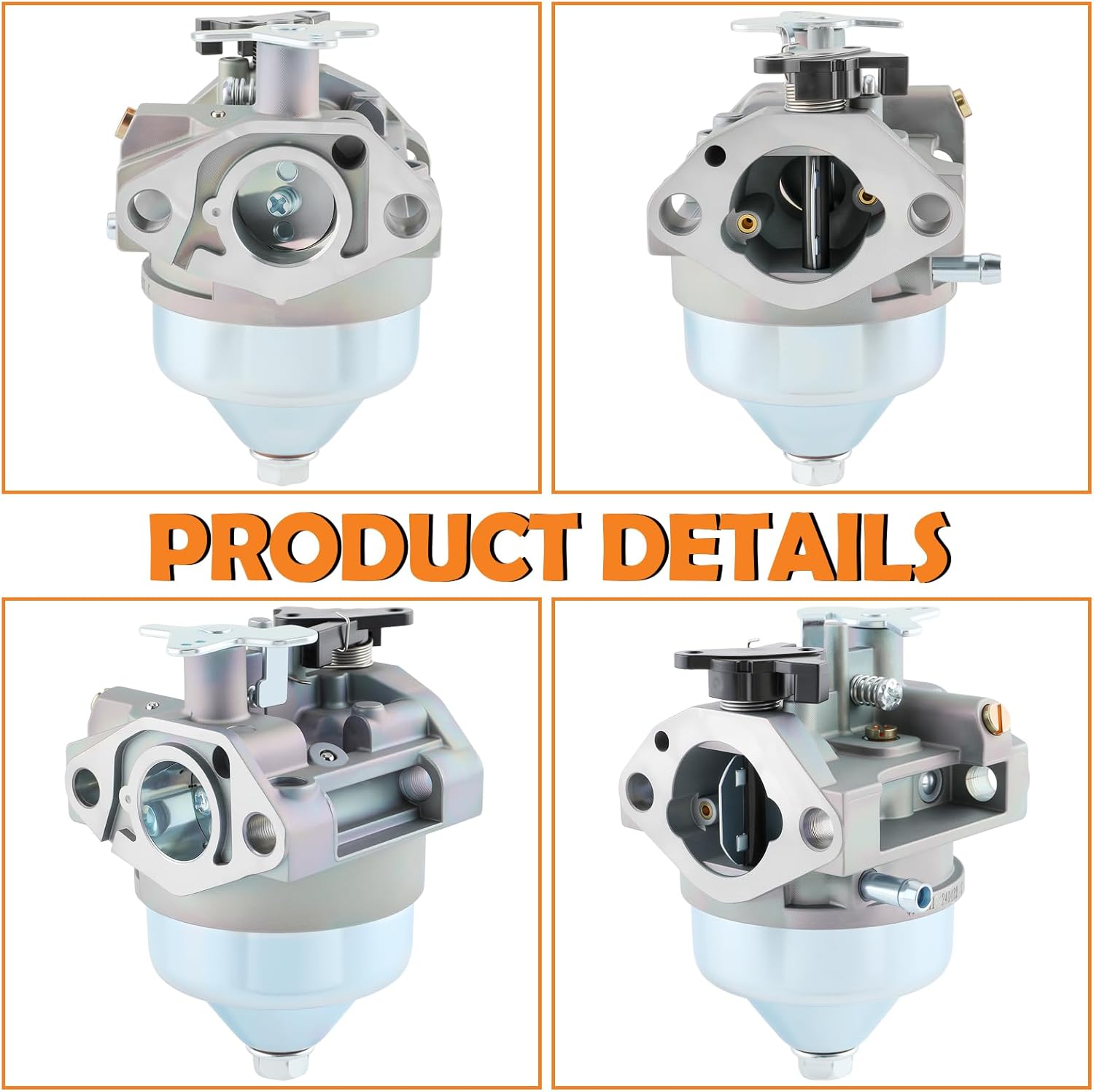 GCV190 HRX217 Carburetor Compatible with Honda GCV 190 GCV190A GCV190LA Engine HRX 217 HRB217 HRX217K1 HRX217K2 Lawn Mower Parts with Air Filter Tune Up Kits