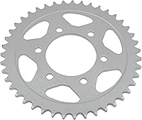 Vista 7 de Caltric Rear Wheel Chain Sprocket Compatible with Kawasaki 1000 Versys KLZ1000 2015-19 2021 43 Teeth