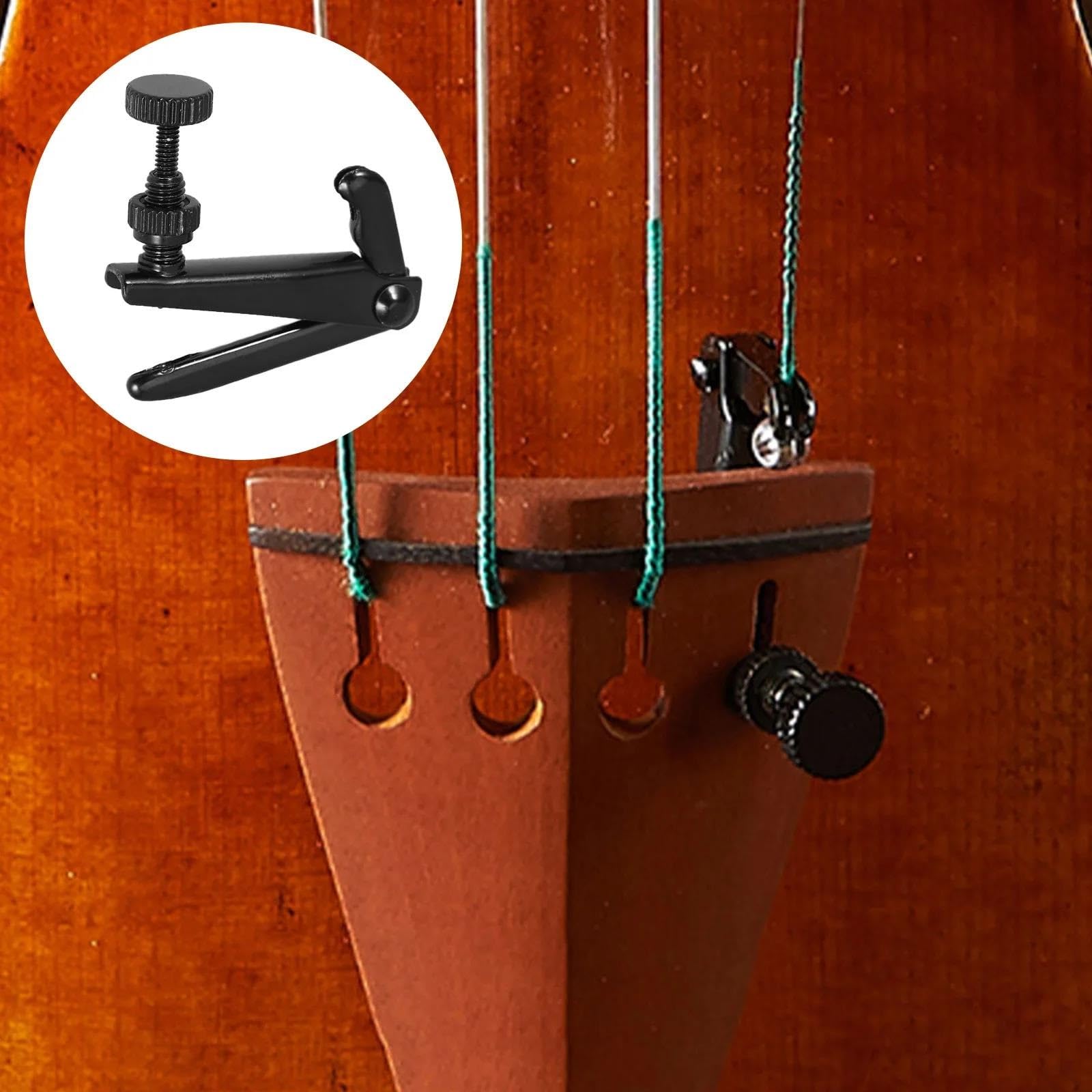 Accessori Professionali Violino Accordatore Professionale In Ottone Per Violini Da 3/4 A 4/4 Di Dimensioni Standard