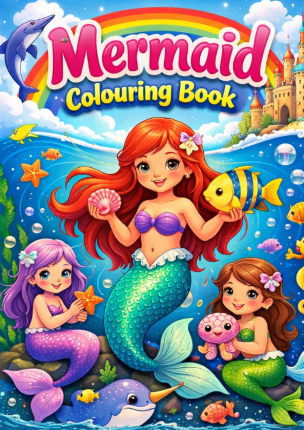 Mermaid Colouring Book