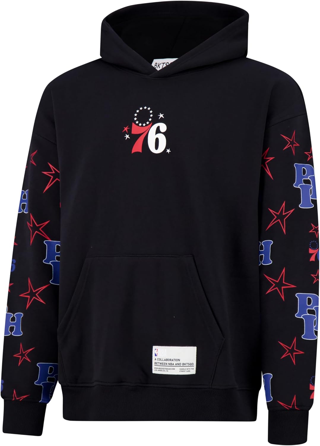 Ultra Game mens X BUCKETSQUAD NBA Officially Licensed Buckie Hoodie Sweatshirt - Image 2