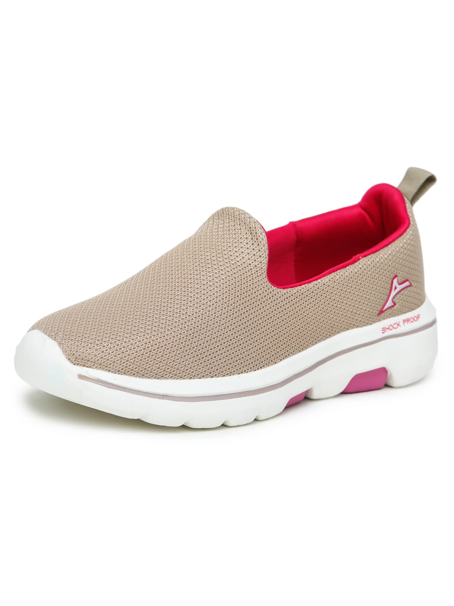 ABROS Womens Julia-N ASSL0120N Sports Shoes -Beige/Pink -6UK (B0B1YV5RQ5) Amazon Price History, Amazon Price Tracker
