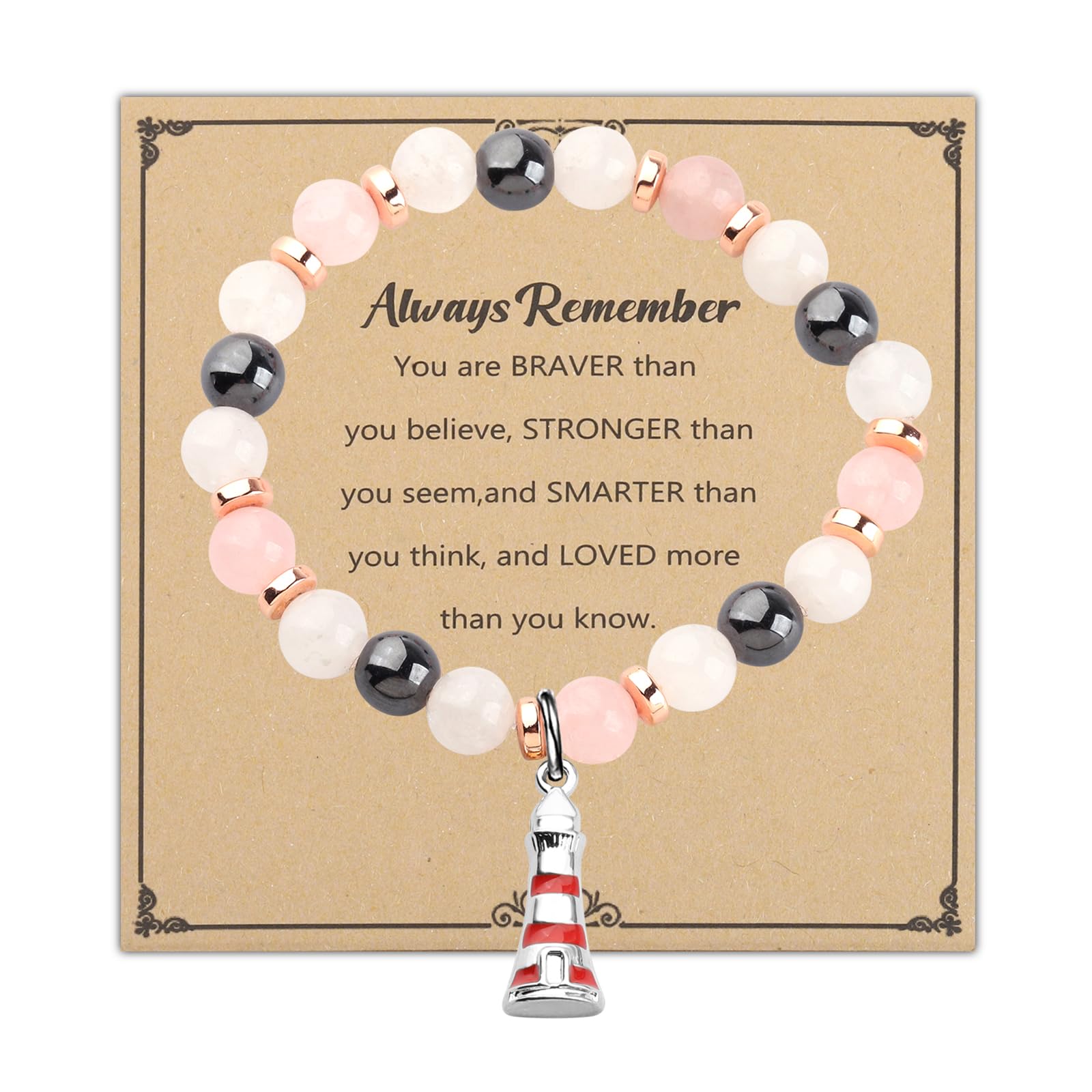 WSNANG Lighthouse Bracelet for Women Nautical Bracelet Lighthouse Fashionable Bracelet Gift for Lighthouse Lover Gifts