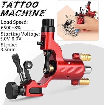 Amazon.com: Rotary Tattoo Machine Gun, ATOMUS Tattoo Liner Shader