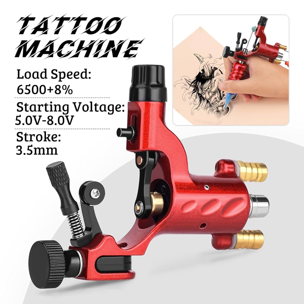 Dragonfry Rotary Tattoo Machine タトゥーマシーン Amazon.com: Rotary Tattoo Machine Gun, ATOMUS Tattoo Liner