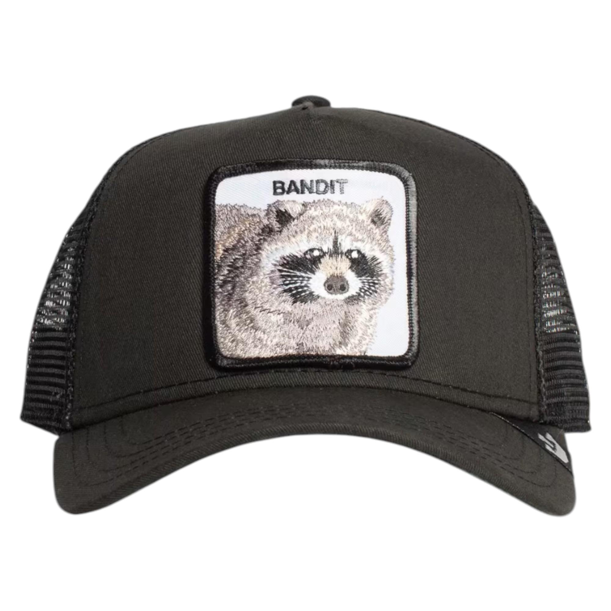 Goorin Bros. Bandit Trucker CapBros. Women/Men/Snapback - Cap Baseball mesh Snapback, with Peak, Peak All-Season Spring Summer Autumn Winter - One Size Black