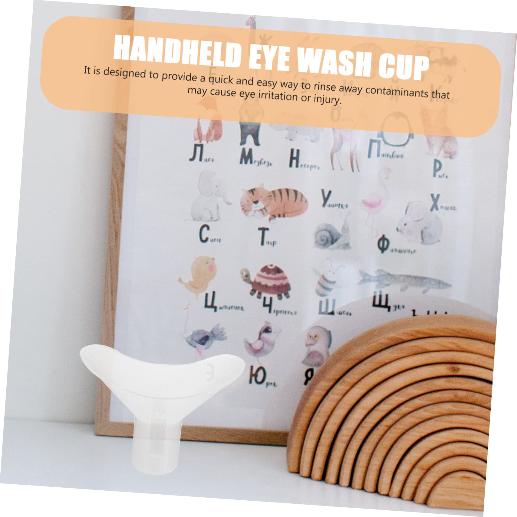Alipis 5 series Accesorios Para Lavado De Ojos Limpiador Vaso Portátil Para Lavado De Ojos Vaso De Limpieza De Ojos Portátil Para Herramientas De Limpieza De Ojos Equipo 2 piezas x 5