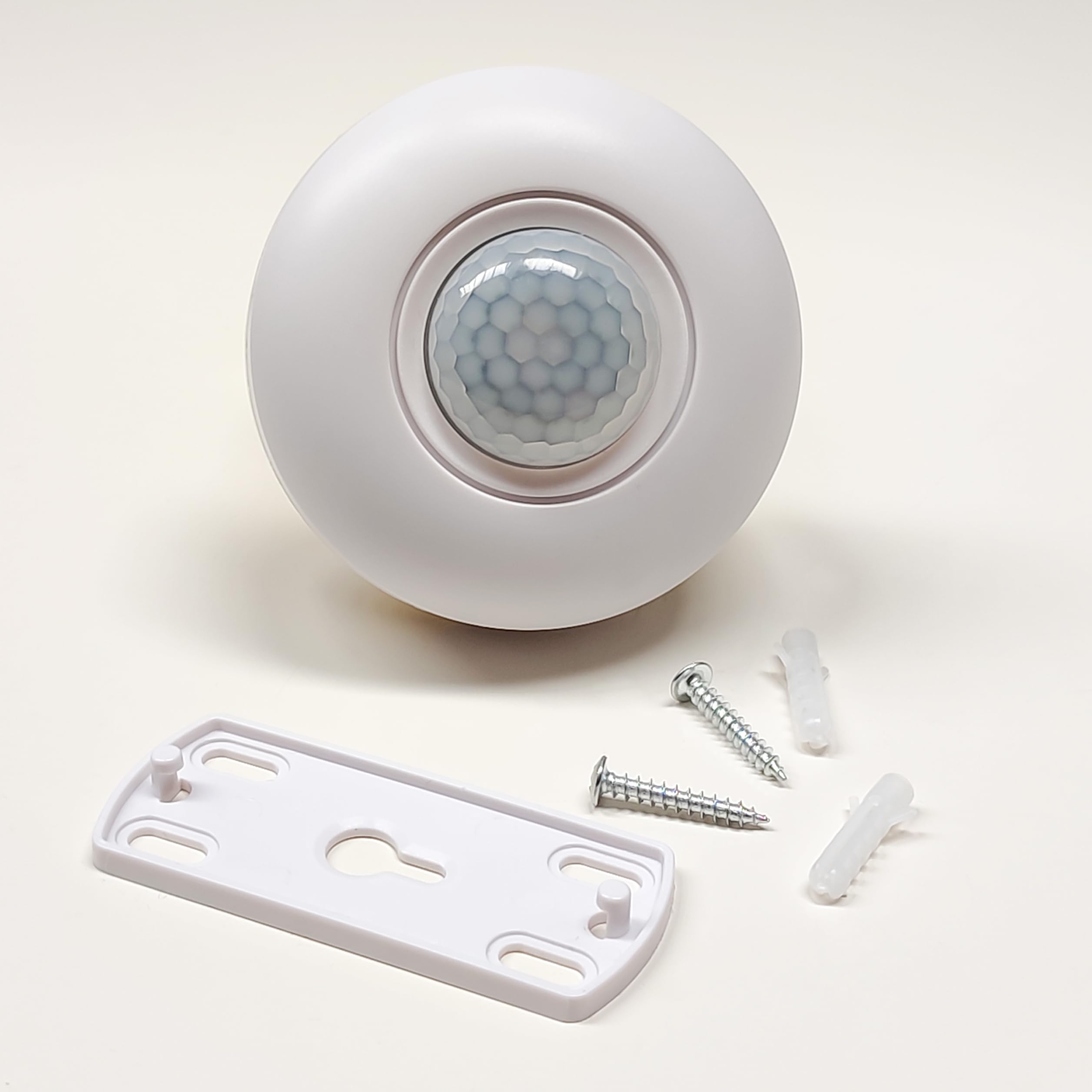 LED ATOMANT 5X Detector de Movimiento PIR Superficie con Sensor Luminico | Detector infrarrojos, Alcance 6m, Angulo deteccion 360º, Sensor luminico regulable
