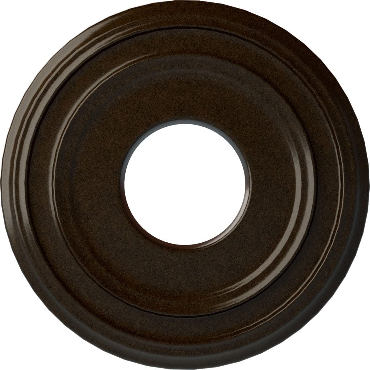 Ekena Millwork CM12CLUWF 12 3/8"OD x 4"ID x 1 1/8"P Classic Ceiling Medallion, Ultra Pure White — Amazon image 32