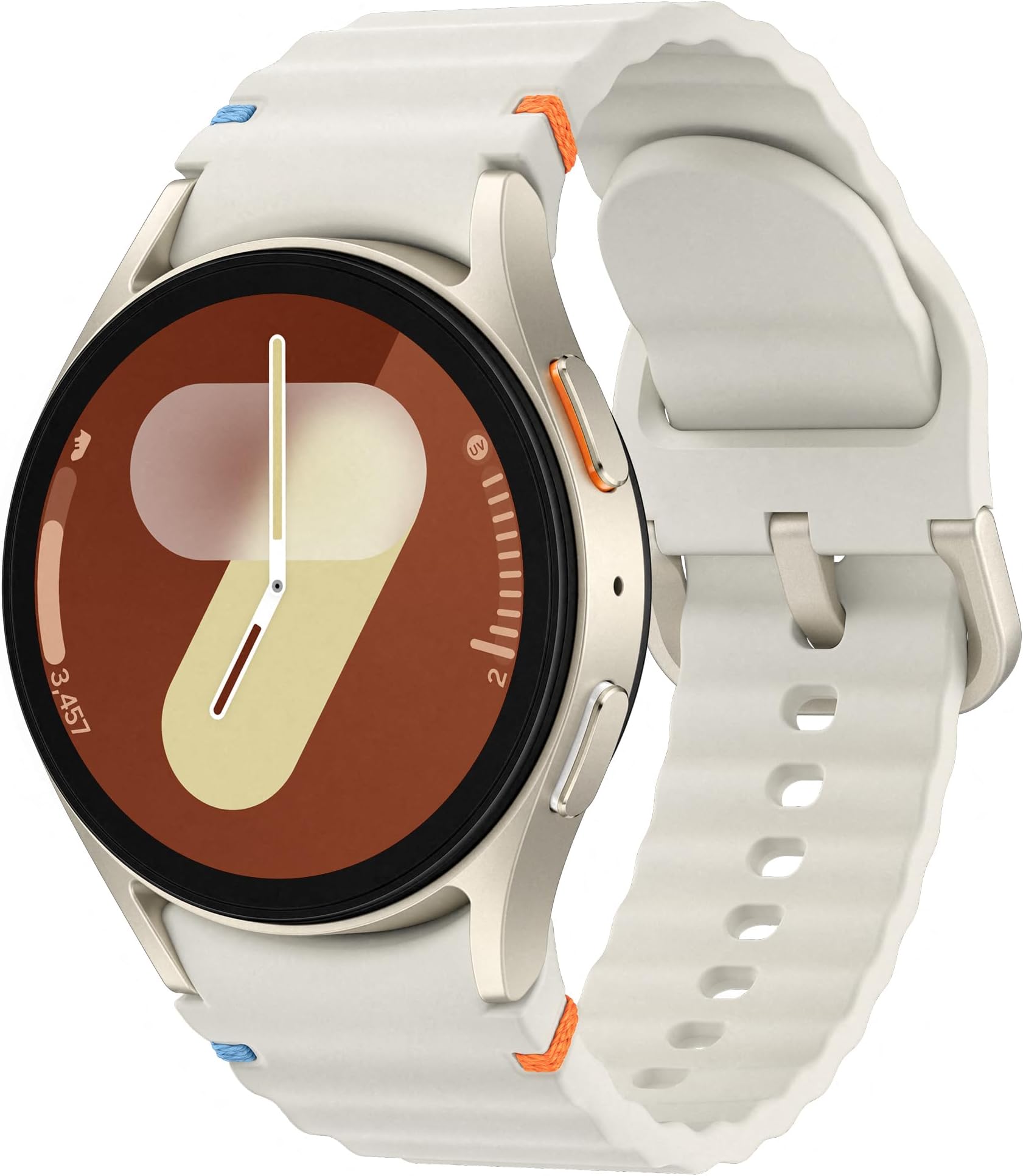 Galaxy Watch7 Cream with Galaxy AI, Smart Watch, Health Monitoring, Fitness Tracker, 40mm, LTE, 3 Year Extended Warranty (UK Version)