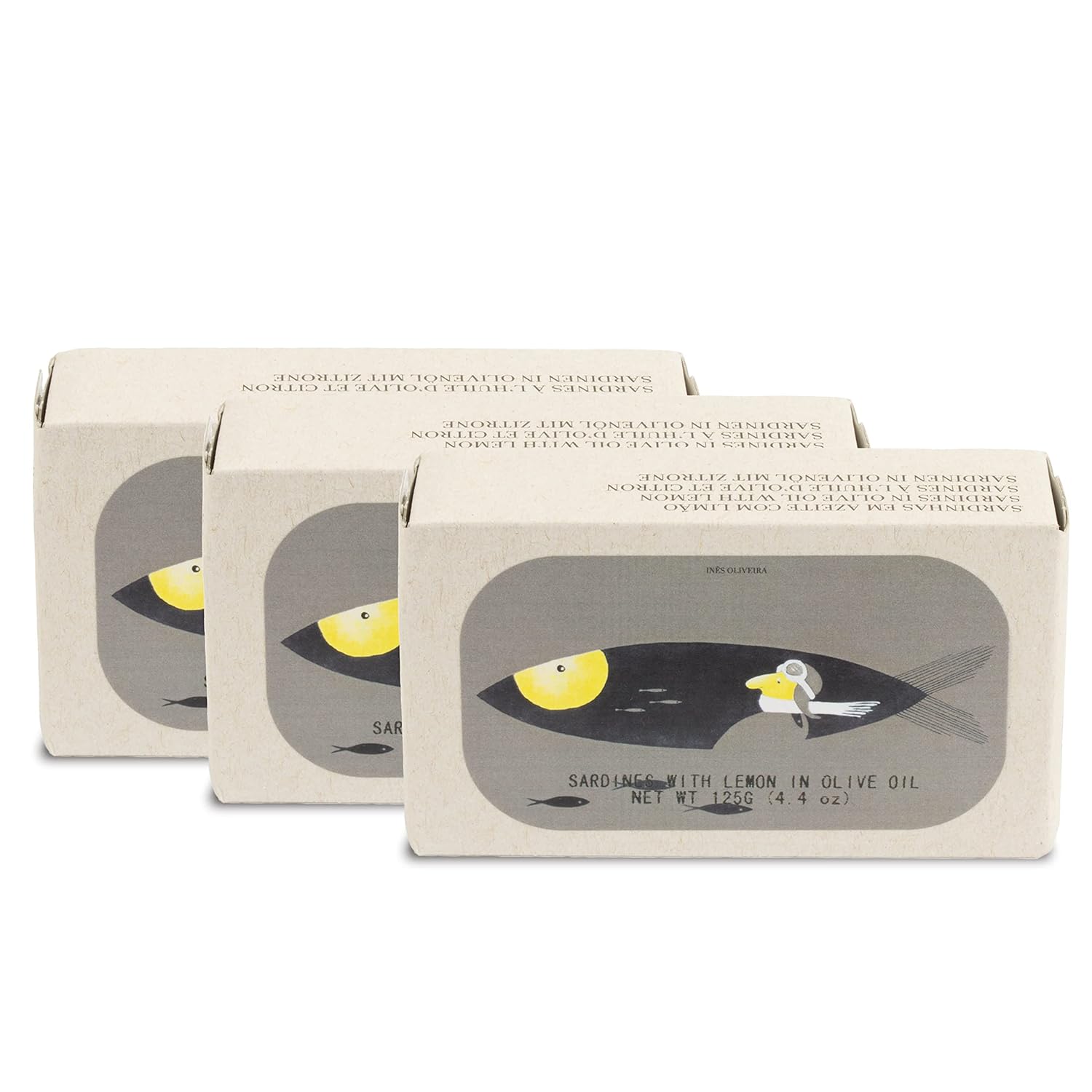 Canned Sardines with Lemon and Olive Oil by Jose Gourmet