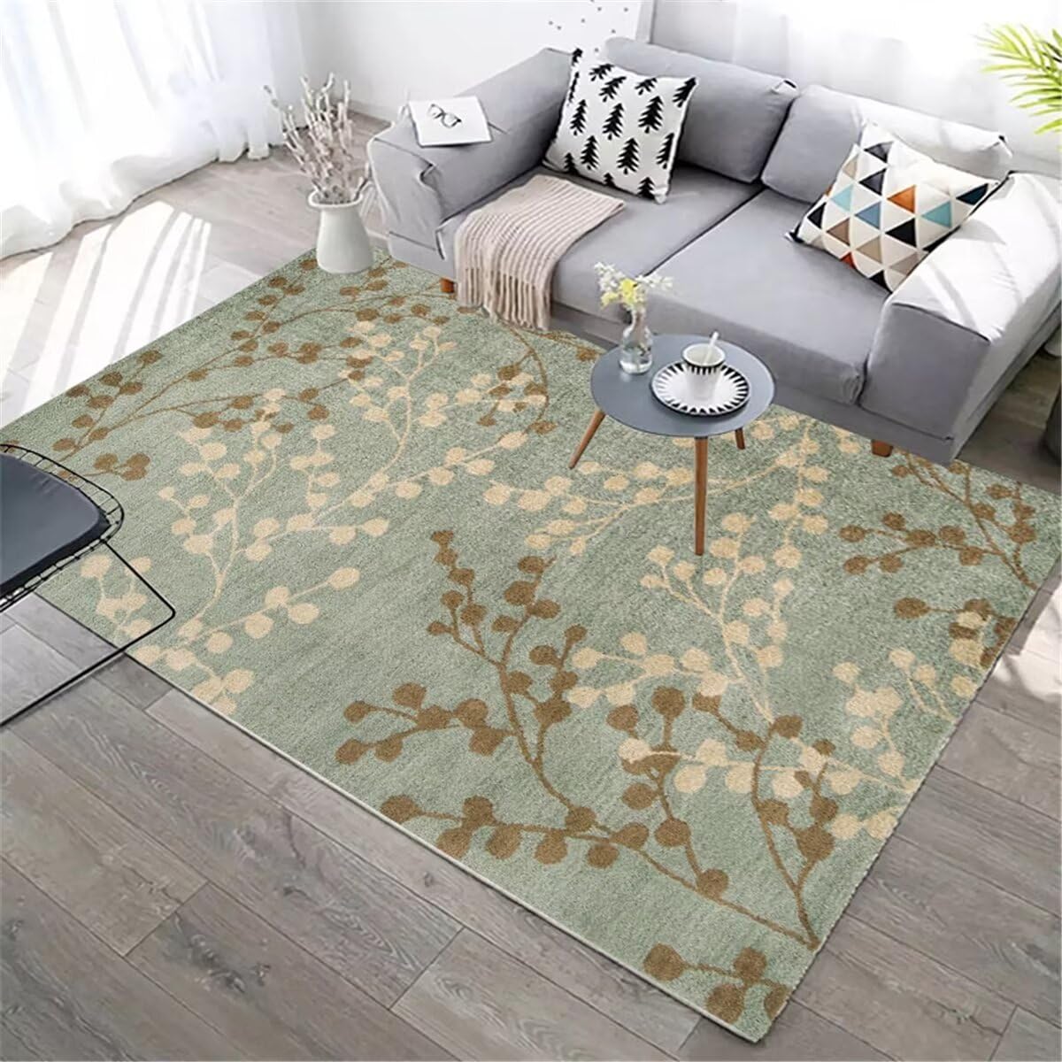 Tapis de canapé de salon lavable en machine pour un entretien sans effort