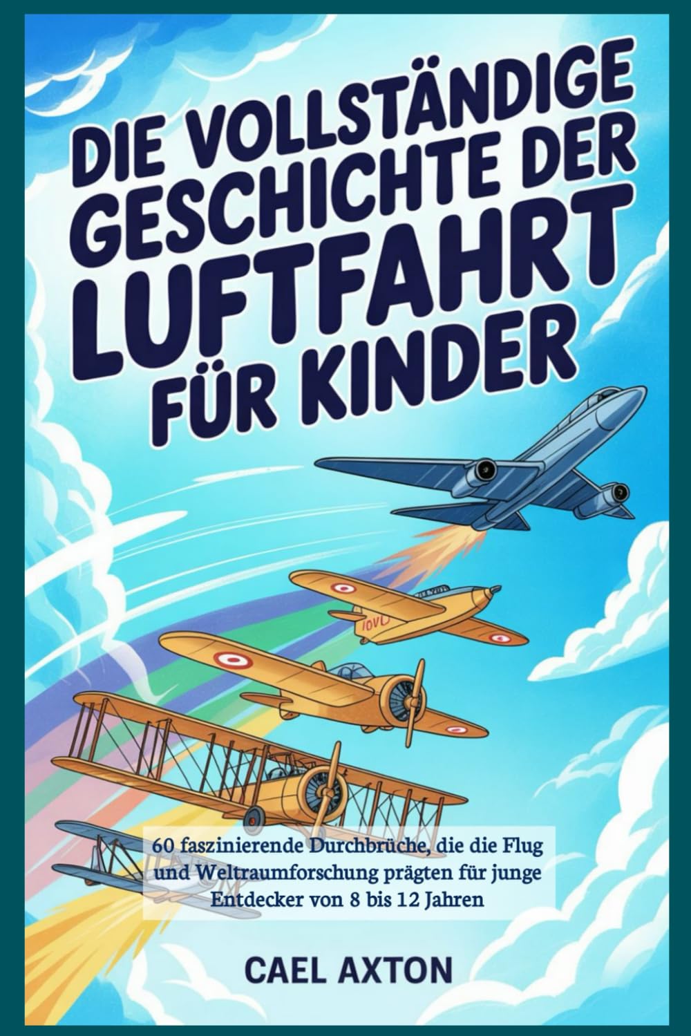 Die vollständige Geschichte der Luftfahrt für Kinder: 60 faszinierende Durchbrüche, die die Flug und Weltraumforschung prägten für junge Entdecker von 8 bis 12 Jahren