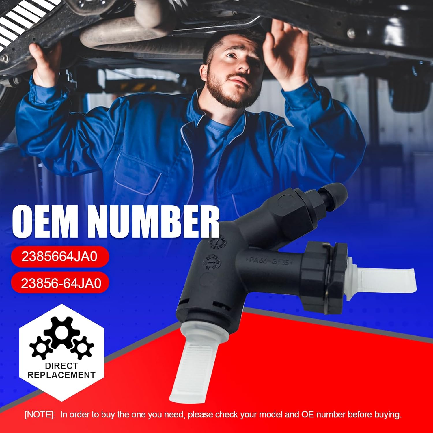 SMMS Clutch Pipe Joint, for Suzuki Grand Vitara 2005 2006 2007 2008 2009 2010 2011 2012 2013 2014, Replace OE 23856-64JA0 2385664JA0