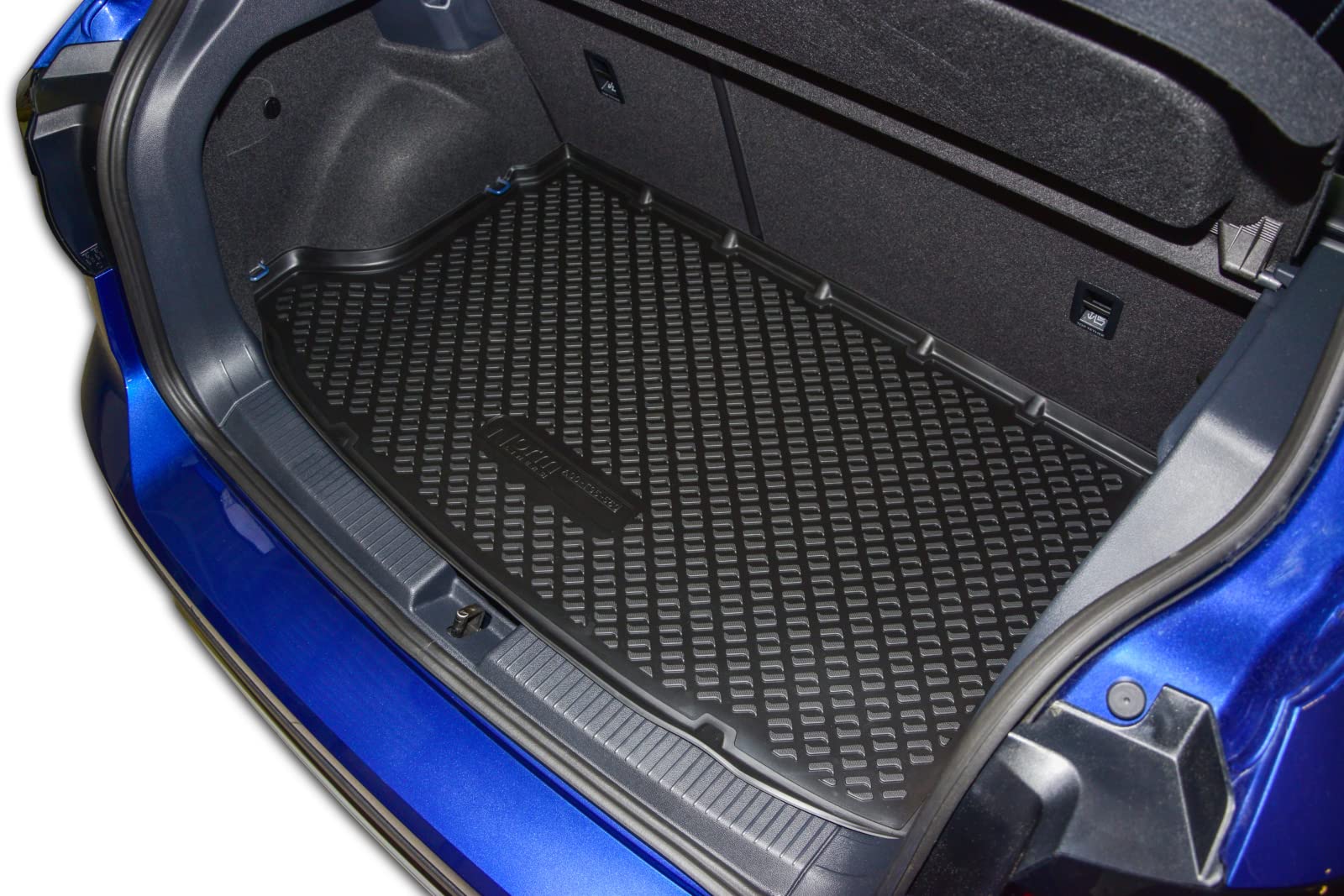 J&J AUTOMOTIVE | NORM Vasca Baule Per Bagagliaio In TPE Gomma Su Misura Adatti Per T-Cross dal 2018 (Piano Superiore), Bordo alto 4 cm, Antiscivolo, Inodore