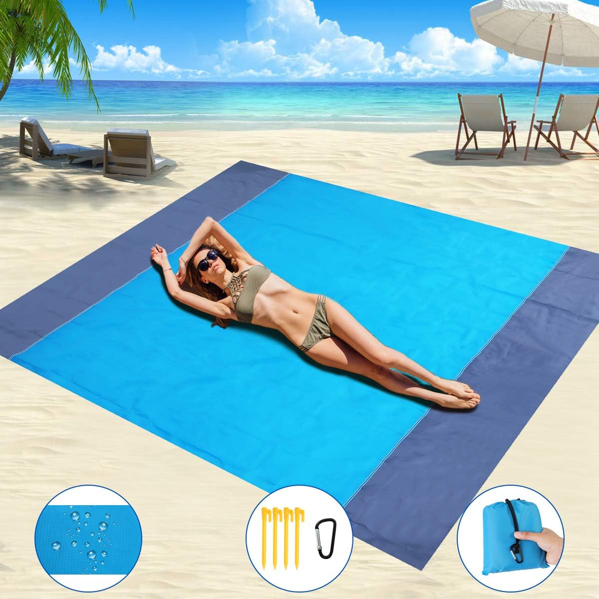 coperte da spiaggia resistenti alla sabbia