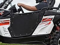 Vista 3 de SuperATV Puertas de aluminio compatibles con Can-Am Maverick 2013+, See Fitment, extra resistente, recubrimiento en polvo, resistente a