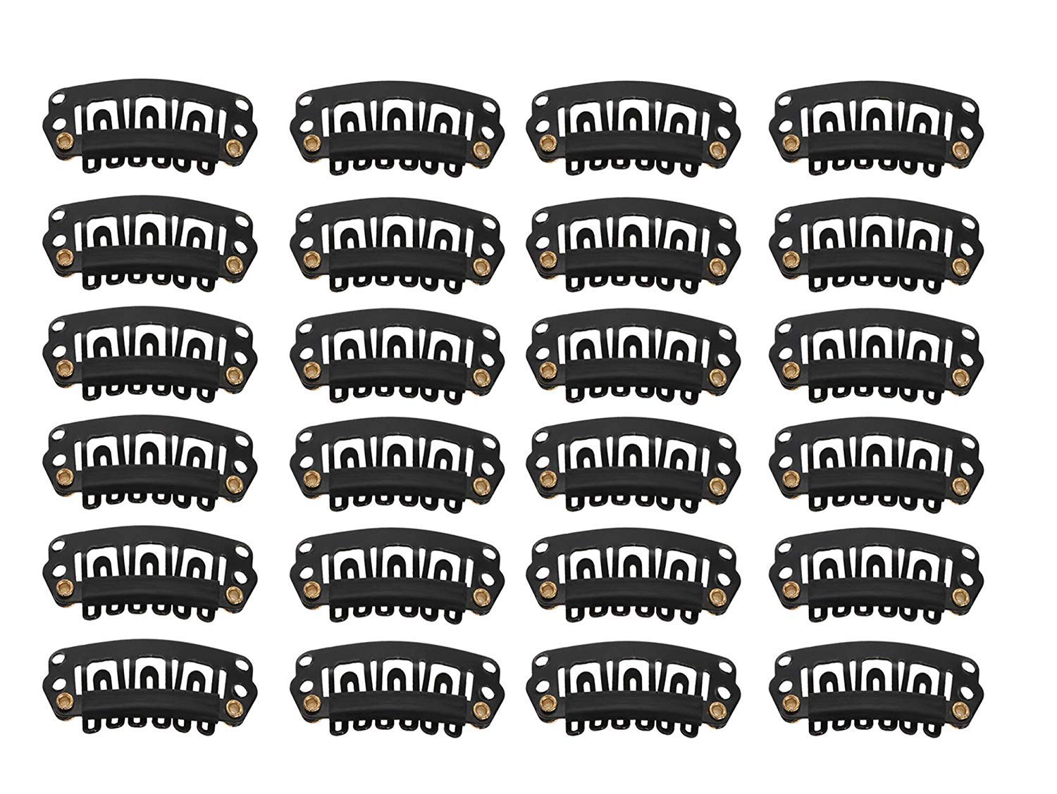 Fully Hair Wig Clips 24 Pcs Hair Patch Clips Hair Extension Clip Hair