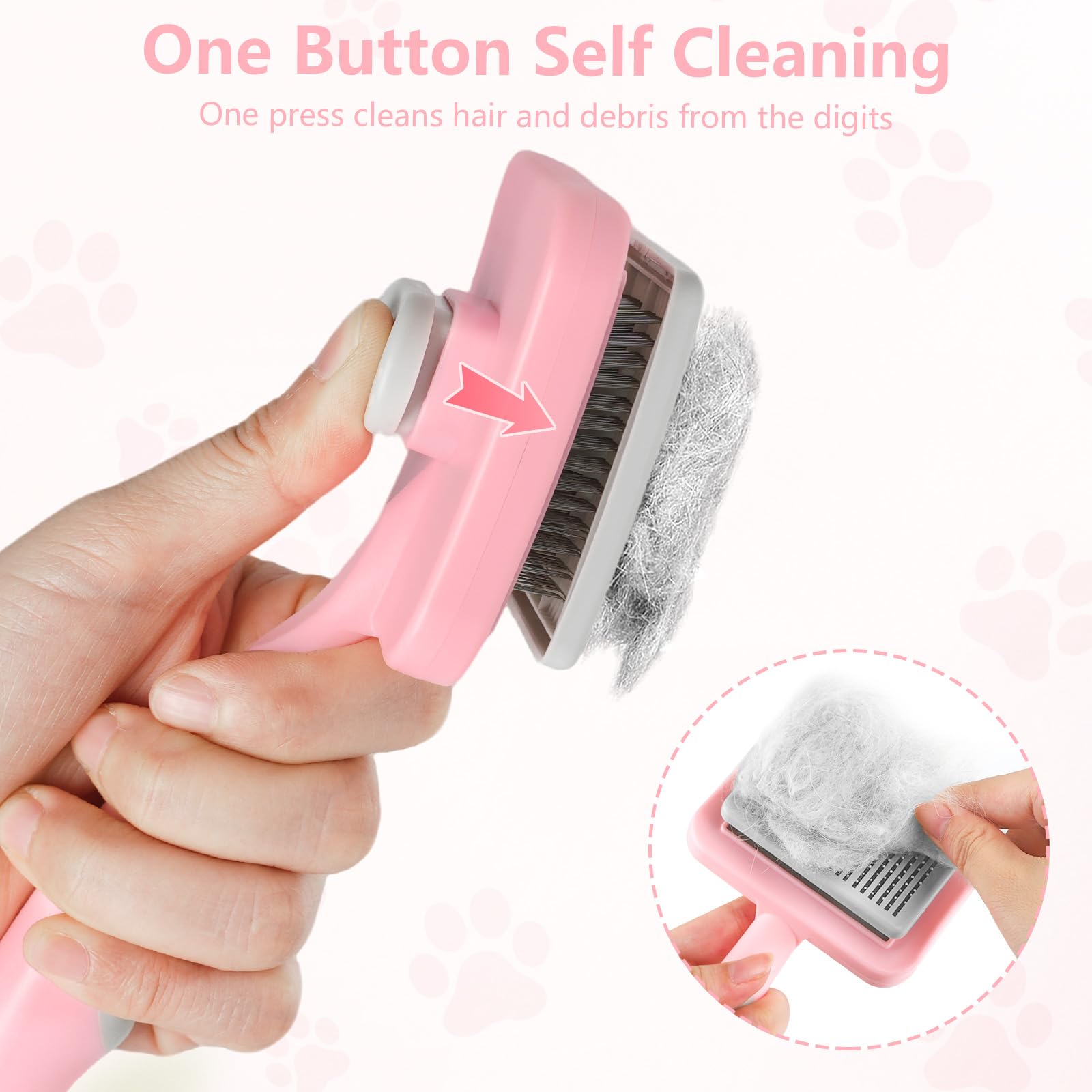 MOXYOY Dog Brush Cat Brush - Image 3