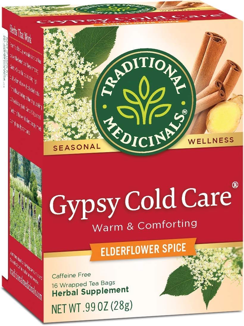 Traditional MedicinalsGypsy Cold Care Herbal Tea - 16 Tea Bags