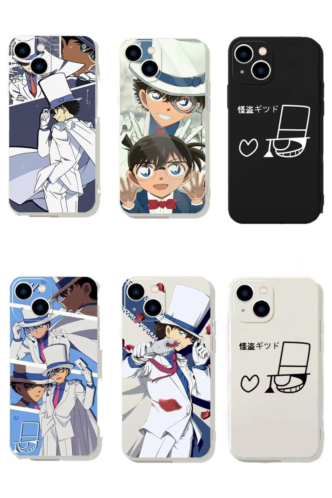 Amazon.co.jp: 怪盗キッド 工藤新一 スマホケース 携帯ケース iPhone