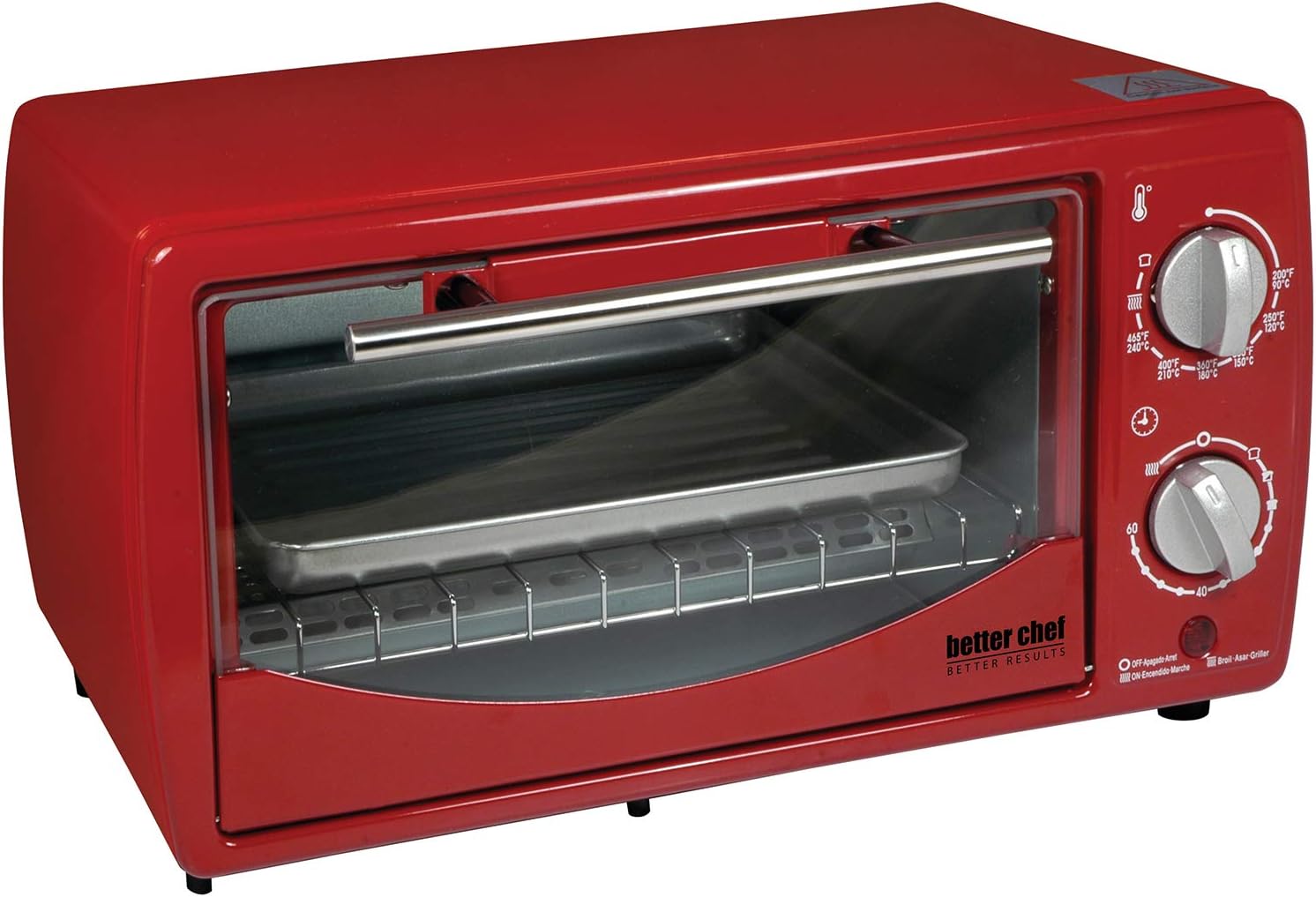 Better Chef 9 Liter Toaster Oven Broiler