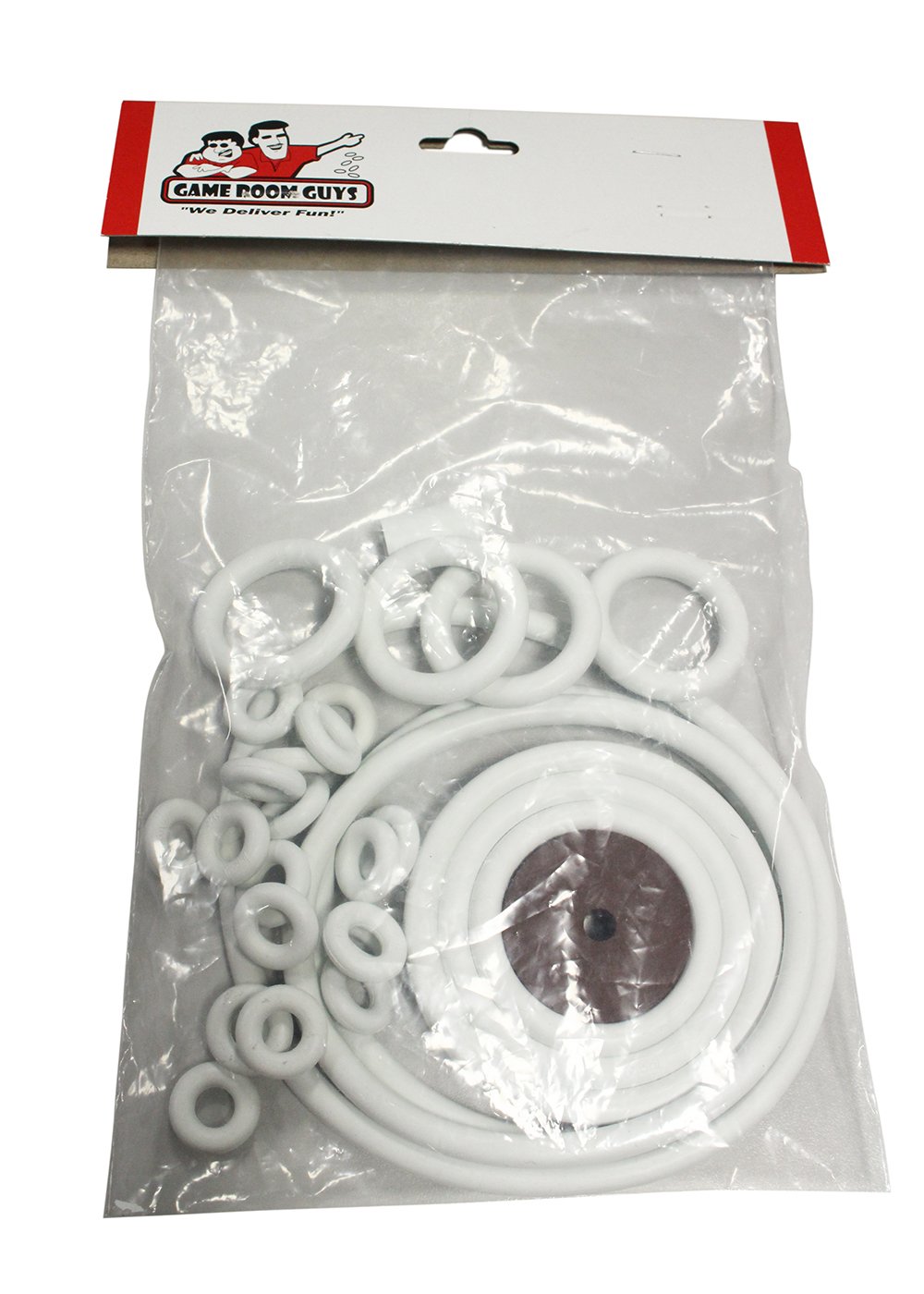 Game Room Guys Gottlieb 1965 Electra Pool White Rubber Ring Kit