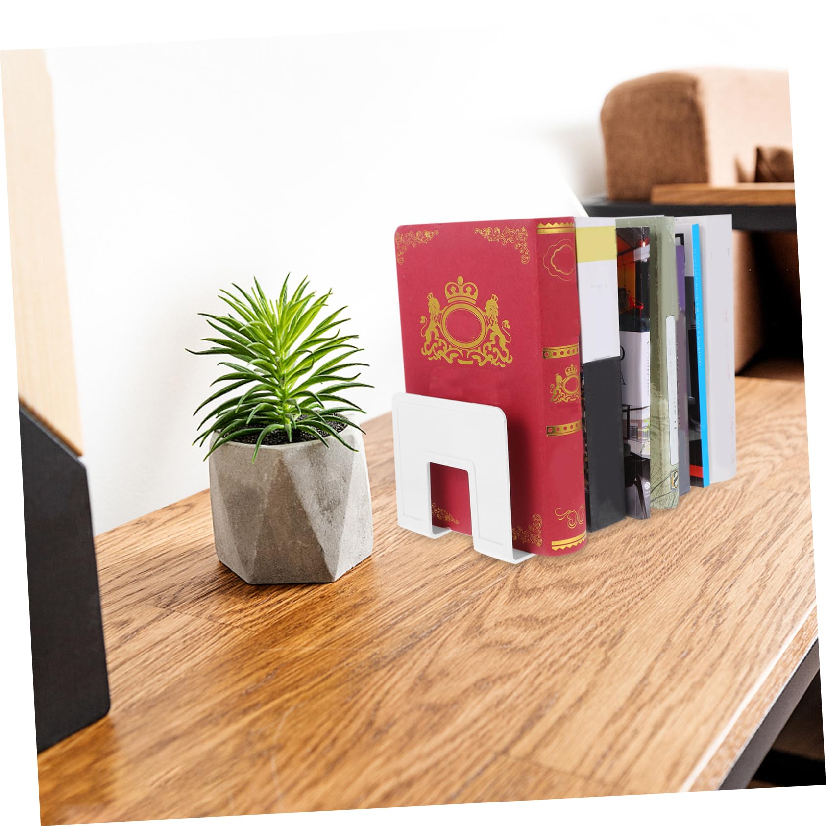 STOBOK 3pezzi Organizzatore Di Libri Da Scrivania Con Scomparti Porta Documenti e File Storage Rack Per Ufficio e Studio Soluzione Pratica Per Mantenere Ordinato Tuo Spazio Di Lavoro