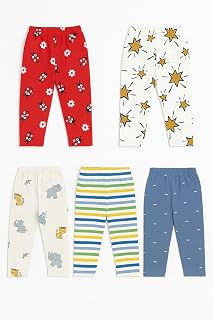 Baby Pyjama Track Pant Boys and Baby Girls Pyjamas Pack of 5 Price In India