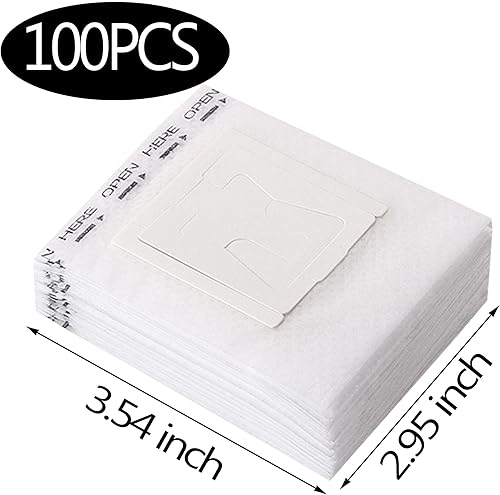 Miniatura 2 de 100 bolsas de papel de filtro de café portátiles, bolsas de café para colgar, bolsas de café de goteo individuales, bolsas de filtro de café de