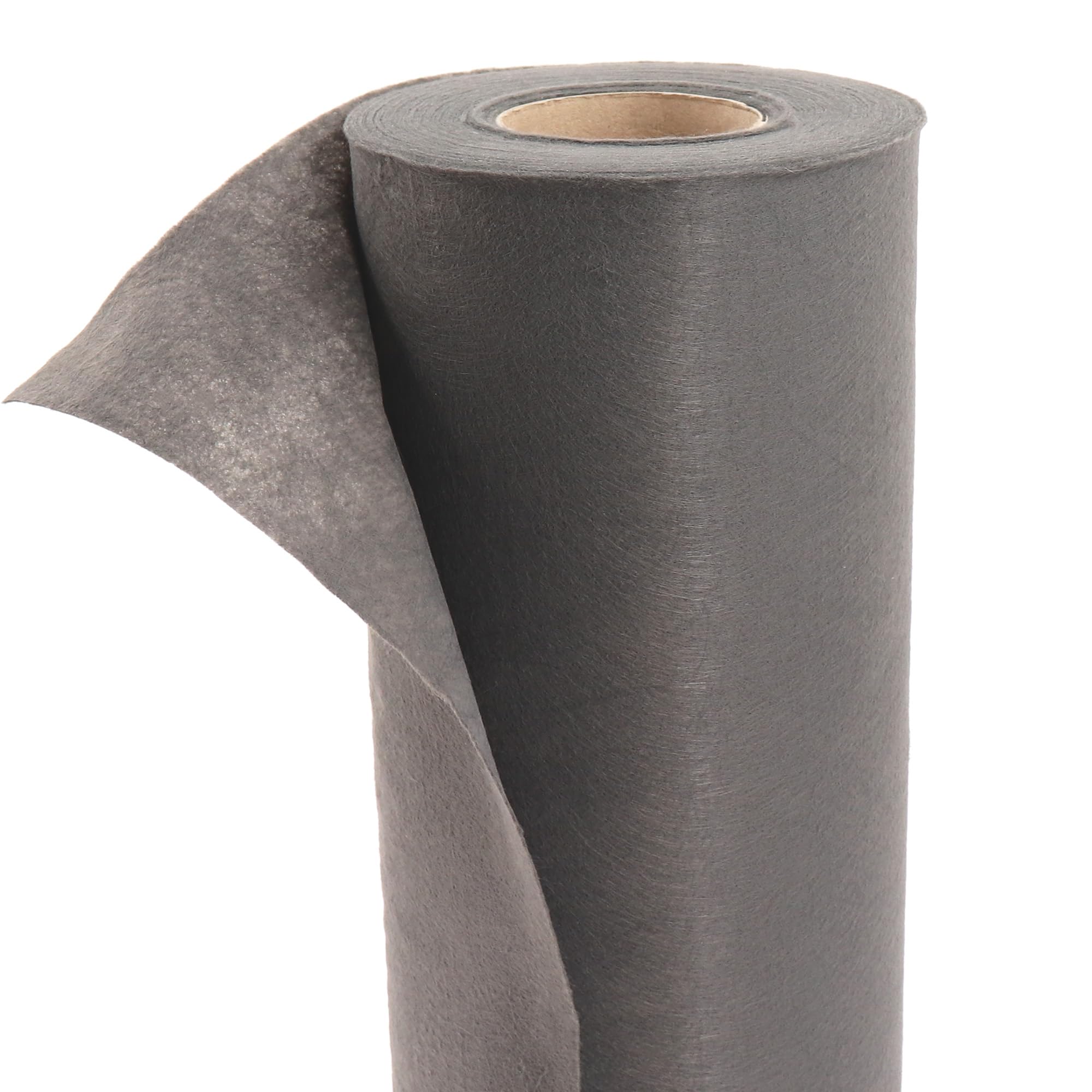 AQUAGART Tessuto non tessuto geotessile da giardino, 120 g/m² o 150 g/m², grigio/bianco, tessuto filtrante, tessuto non tessuto separatore e tessuto protettivo per giardino, ghiaia, pavimentazione
