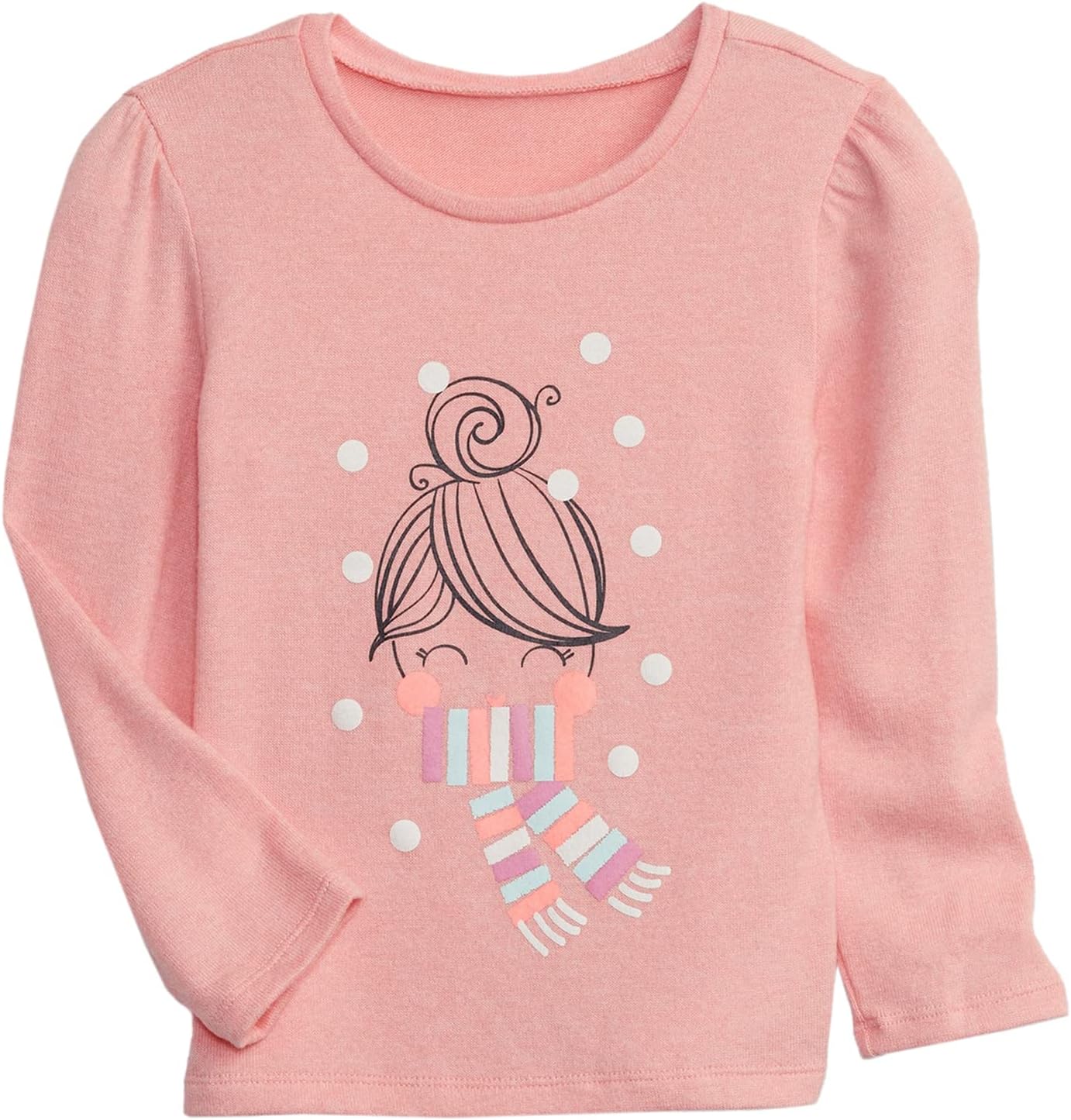 GAP Baby Girls' Softspun Graphic Print Tee T-Shirt