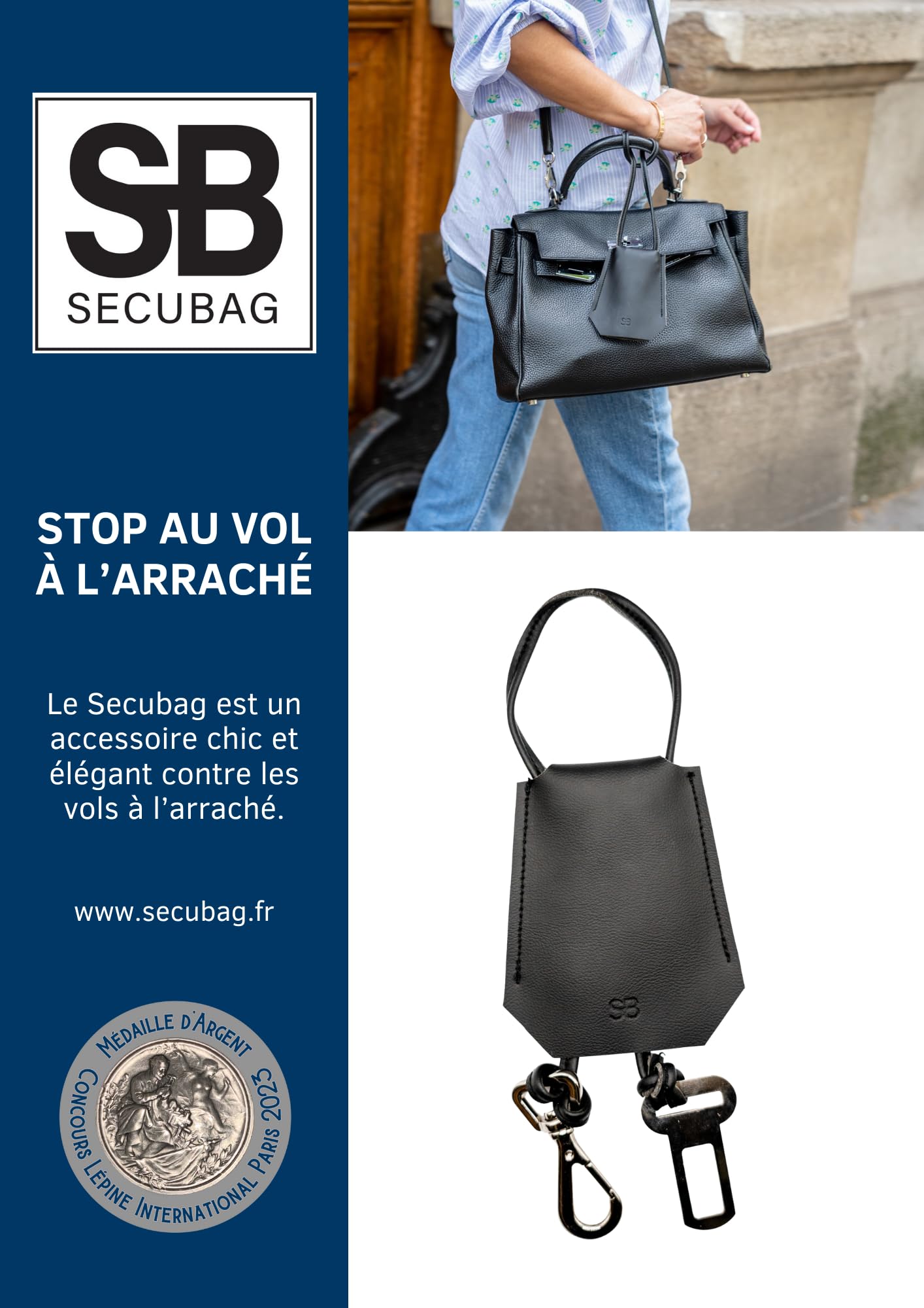 (Jaspe) - Antivol Contre Le vol à l'arraché