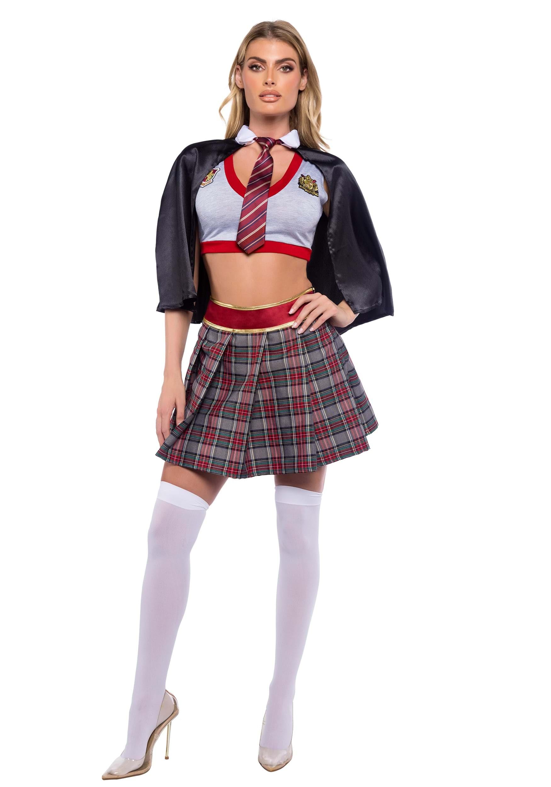 Adult Sexy Spellcaster Fancy Dress Costume | Sexy Witch Fancy Dress Costumes Large Red