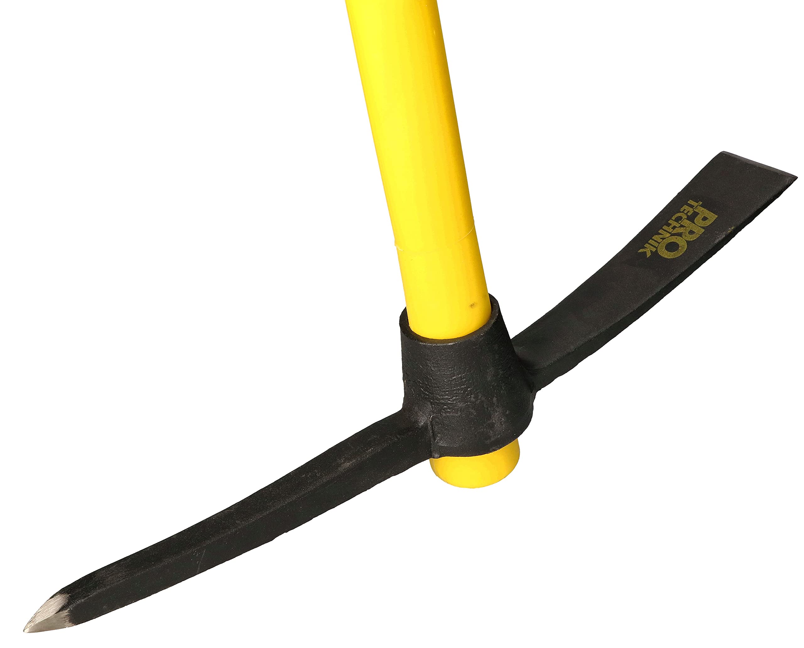 KOTARBAU® Azada cruzada x kg con mango de fibra de vidrio, azada para aflojar suelos duros (1,5 kg)