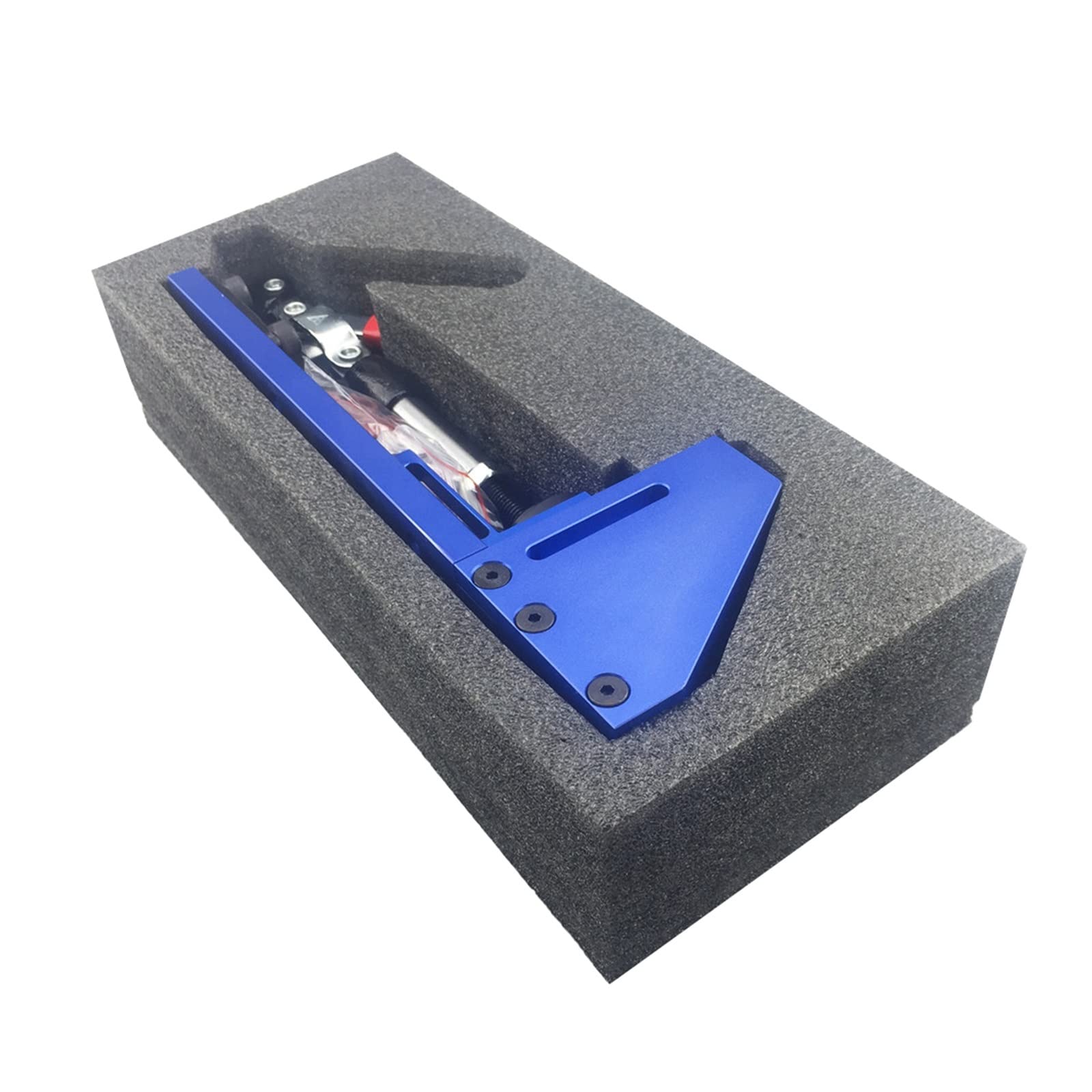 Plantilla de orificio de bolsillo for herramienta de trabajo de madera con abrazadera de palanca y destornillador PH1 de broca de 9,5mm for herrajes de carpintero Herramientas de medición precisas