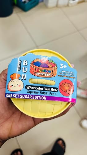 Squishy Bun Dumpling Toy Sugar Edition Mystery Colour