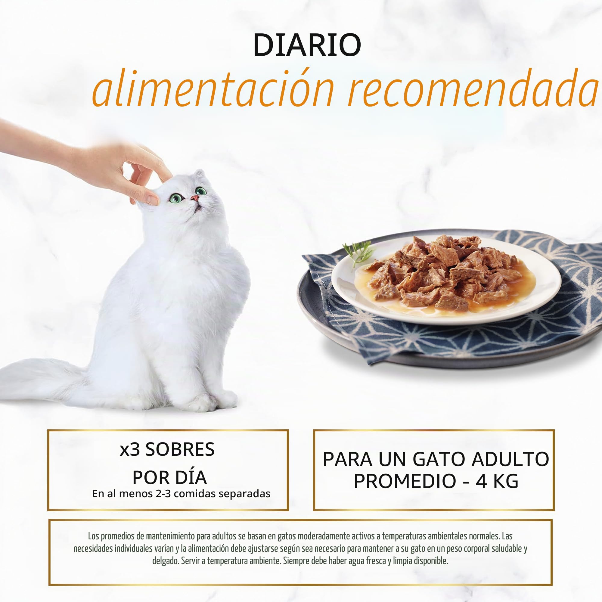 Purina Gourmet - Perlas de Salsa húmeda para Gatos con salmón, sardinas, Bacalao, Pescado del océano, 96 Sobres de 85 g