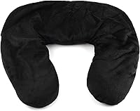 Vista 7 de FOMI Envoltura húmeda para hombros y cuello Almohadilla de contorno caliente con aroma a lavanda para cuello rígido, alivio del dolor de espalda