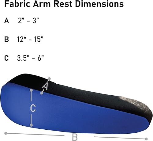 Vista 32 de Cobertor de reposabrazos FH Group Negro