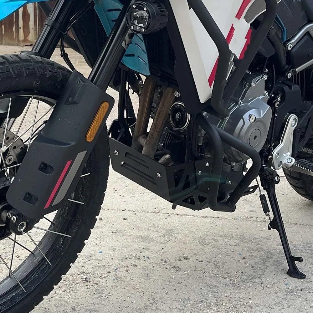 Osłona płyty podwozia Do MT450 Osłona podwozia motocykla Skuteczna | Osłona zabezpieczająca silnik motocykla Podwozie Osłona przed uderzeniami Osłona podwozia Osłona brzucha