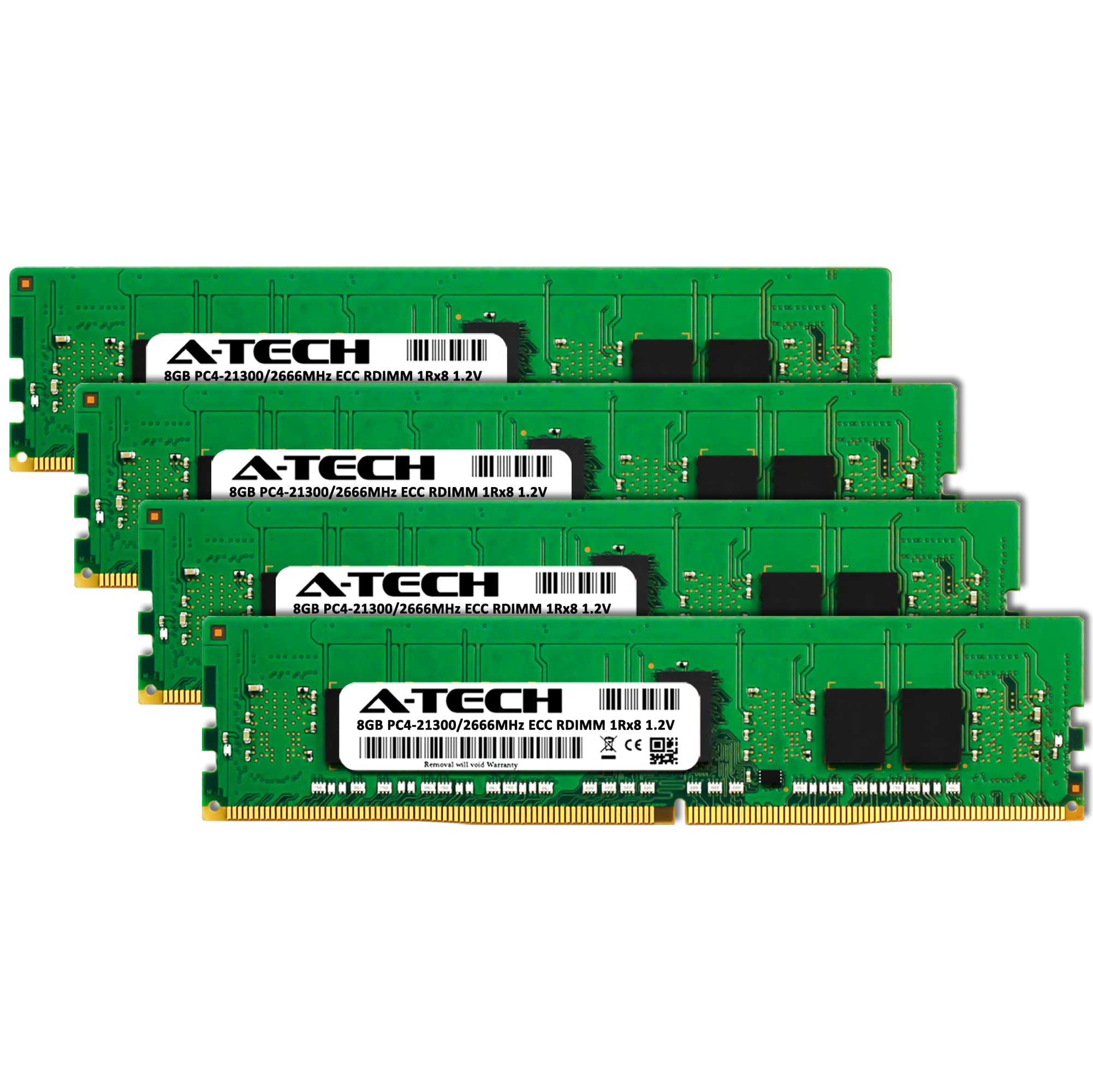 A-Tech 32GB Kit (4x8GB) RAM for Lenovo ThinkStation P520, P520c