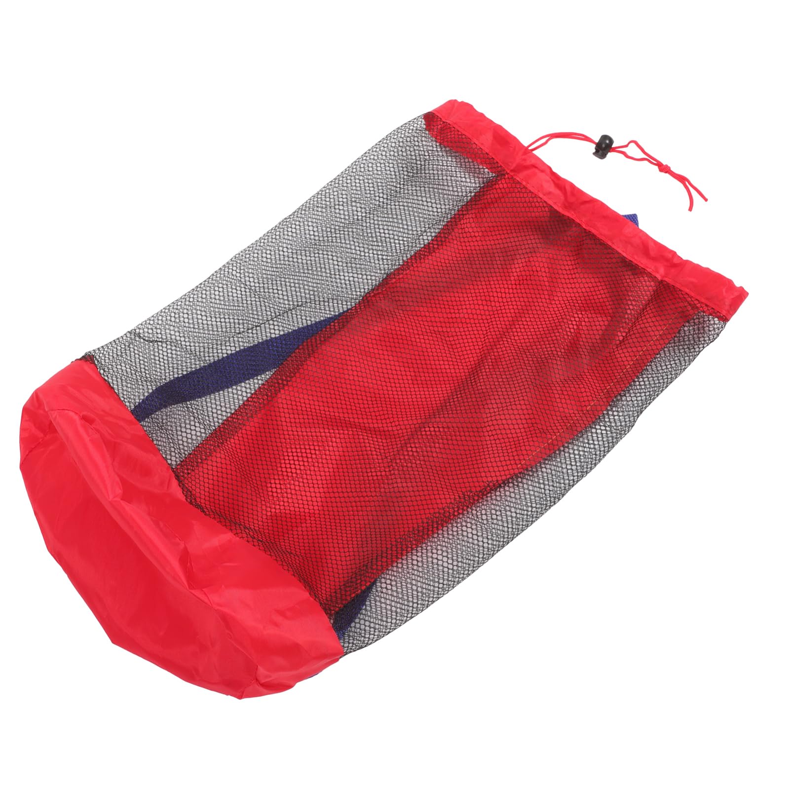 Ipetboom Portable Mesh Beach and Girls Beach Toys Storage Pouch Drawstring Water-resistant Lightweight