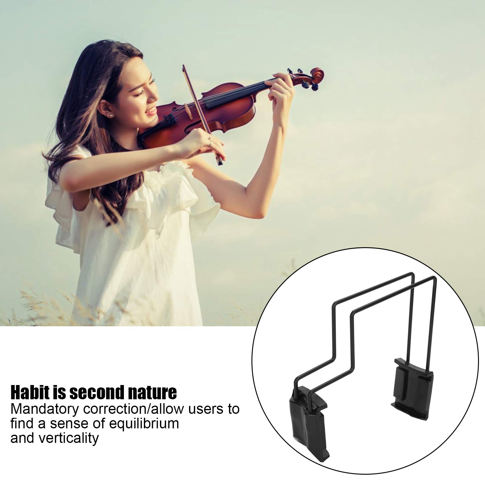 Collimateur Pour Archet De Violon - Outil De Guide Droit - Correcteur Pour Entraînement Débutant (violons 1/8-1/4