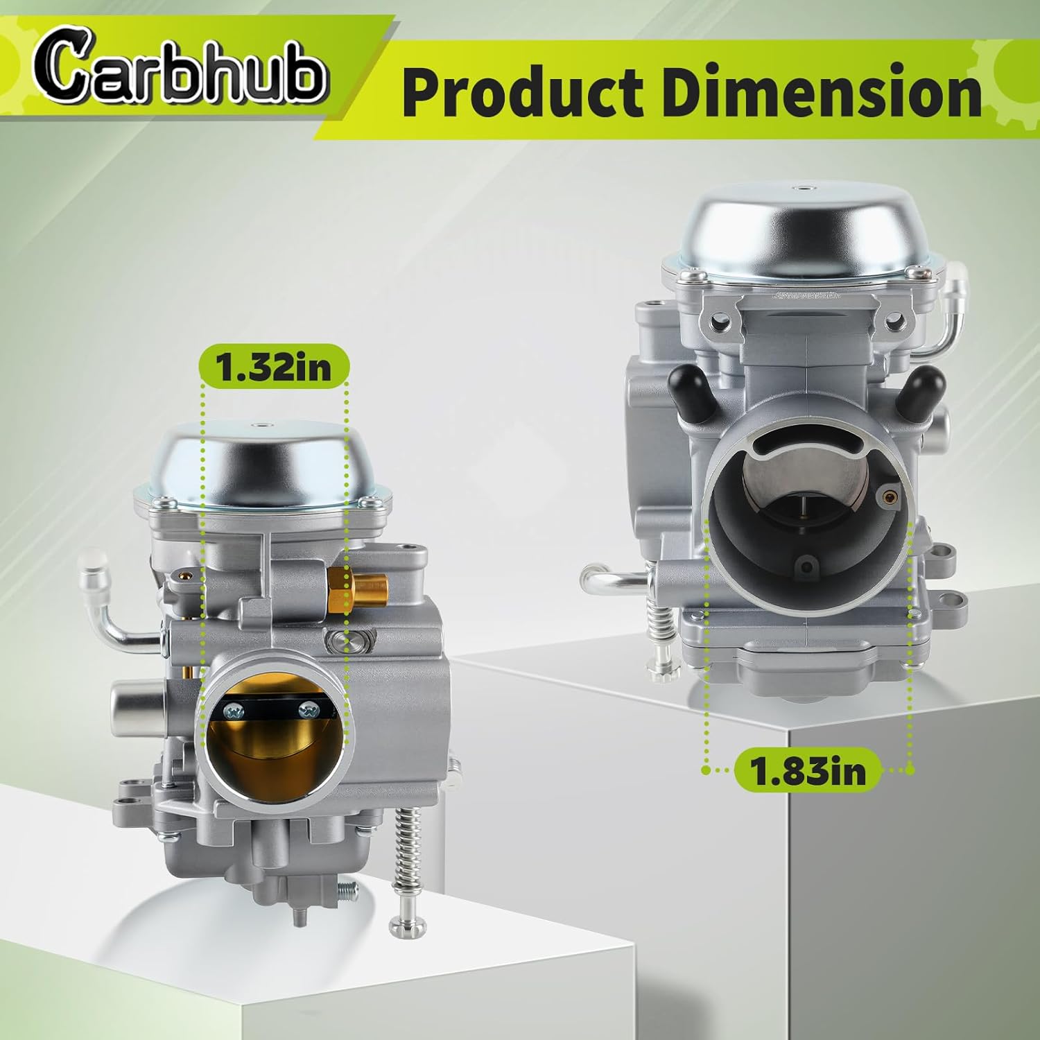 Carbhub Carburetor for Polaris Sportsman 400 HO Carburetor 4WD ATV Quad Carb 2001-2014, Polaris Sportsman 400 HO Carb