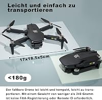 TTROARDS TT19 Mini Drón 1080p Kamerával - 180° Akadályérzékelés, 40 km/h Sebesség, 5G WiFi, Állítható Kamera, Összecsukható Quadkopter Kezdő 7