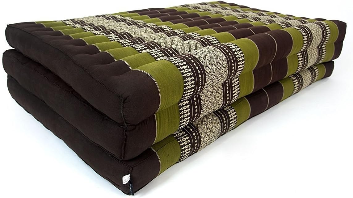 Design by UnseenThailand Thai Massage Mat, Kapok Fabric, Premium Double