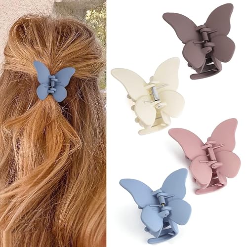 Miniatura 7 de Canitor Pinzas para el cabello de mariposa de 2.7 pulgadas, pinzas para el cabello para mujer, pinzas para cabello grueso y fino, pinzas de pelo