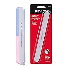 Revlon Shape N Buff Nail Buffer Block, All-in-One Manicure Tool for Shaping & Shining Natural Fingernails, 1 Count