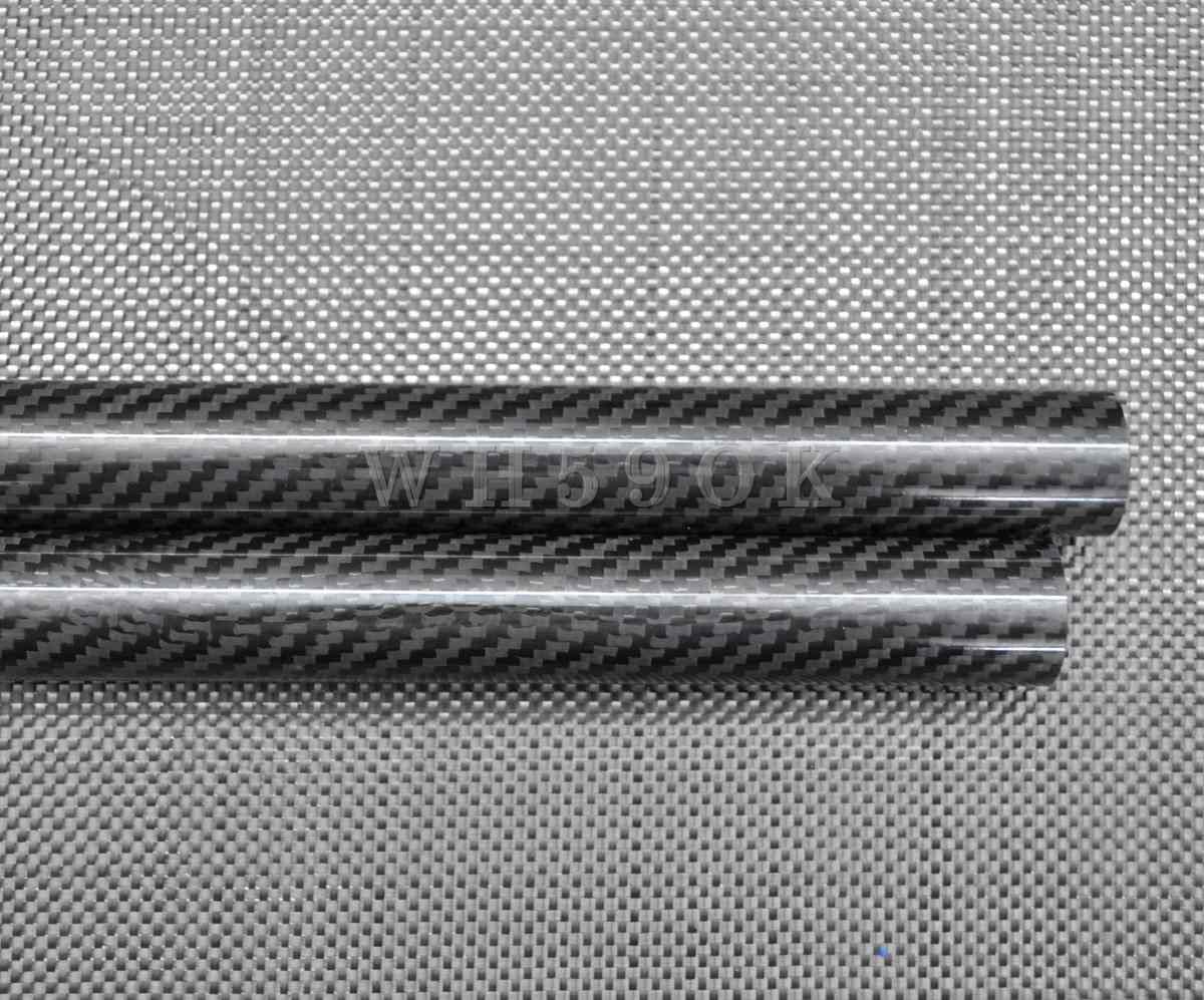 1pc 18x15x1000mm 3K Glossy Twill Carbon Fiber Tube - Aircraft Grade Lightweight Round Tubing for Drone Frames, RC Cars, Bicycle Repair (Pack of 1pcs)
